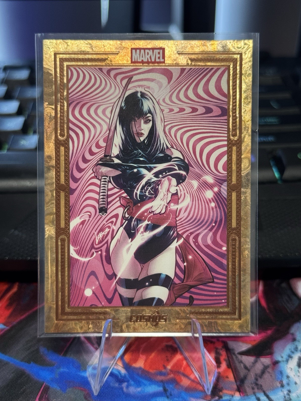 Psylocke 2025 Kakawow Cosmos Marvel Art 180/255 #CM-AI-26
