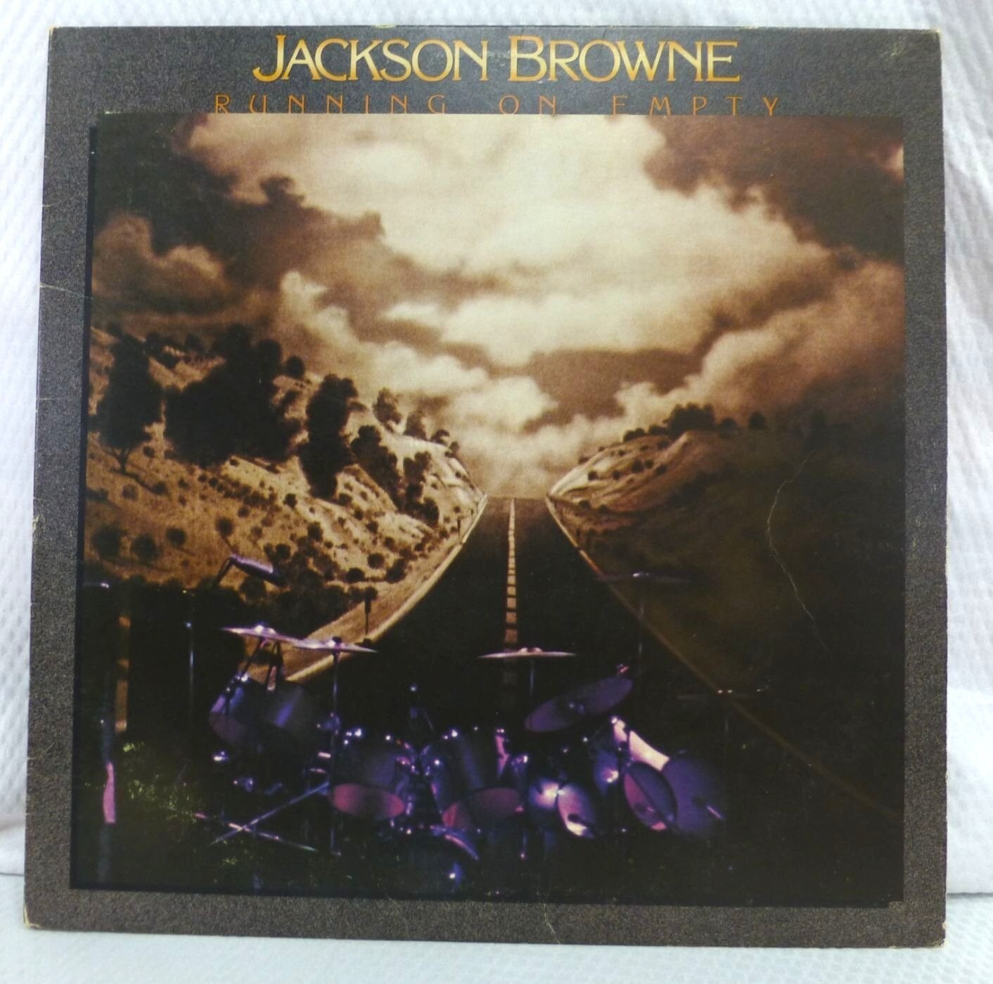 Jackson Browne "Running On Empty" Vinyl LP Album With Iconic Cover Art