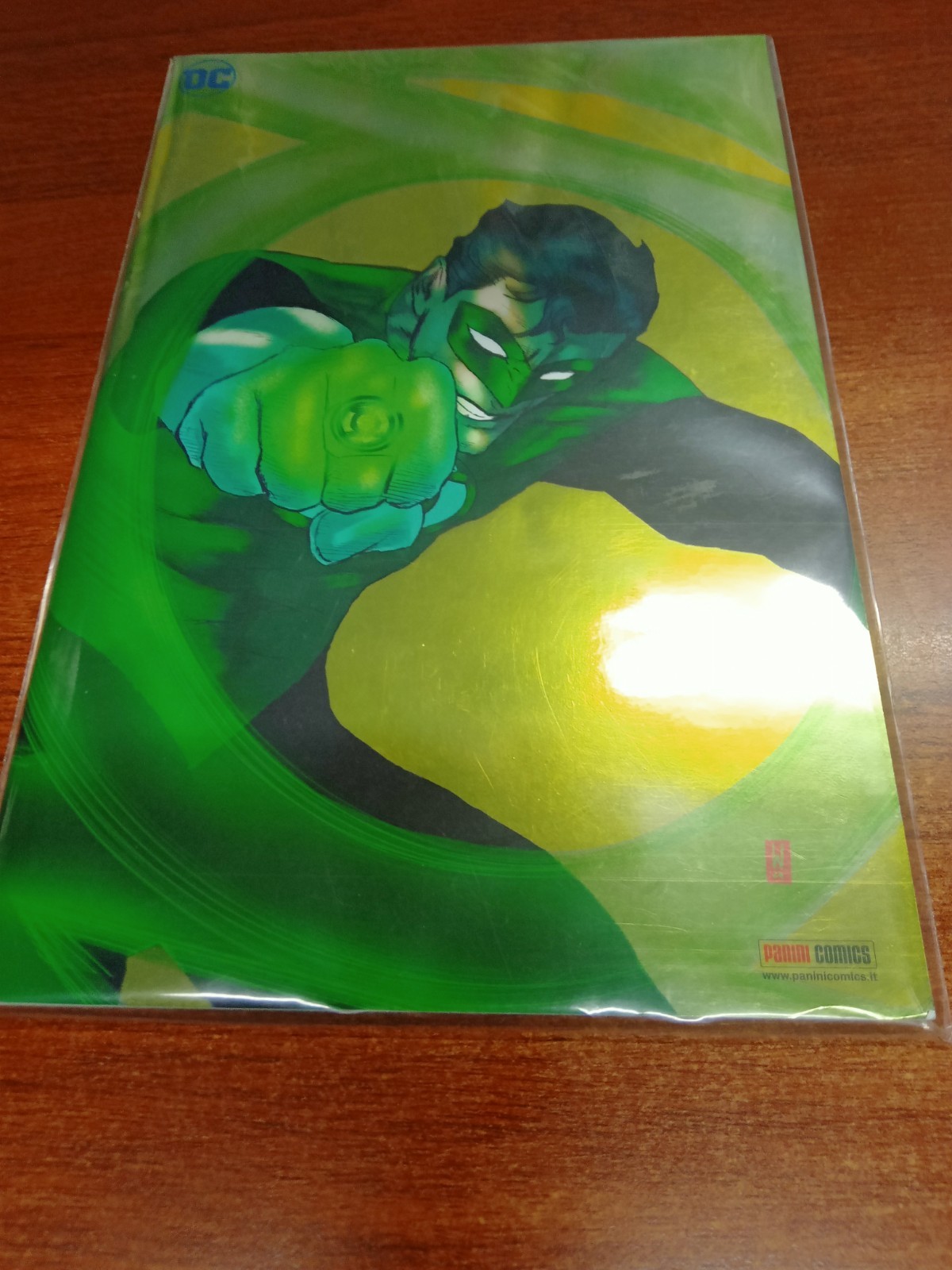 LANTERNA VERDE ALFA GOLD EDITION  PANINI  DC  NUOVO