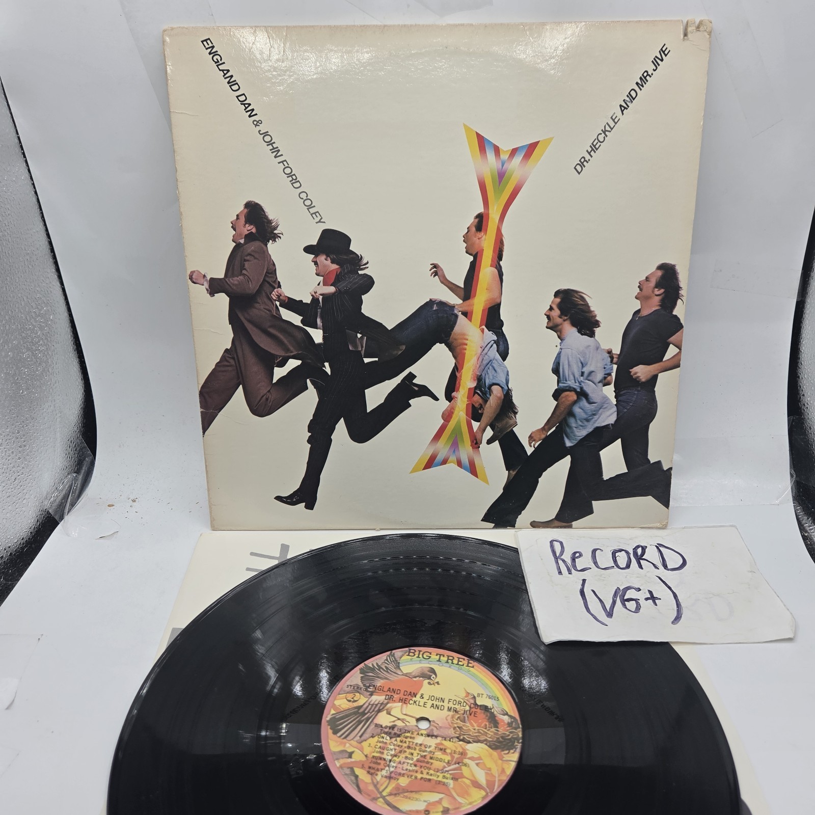 ENGLAND DAN & JOHN FORD COLEY Vinyl Lp Dr. Heckle And Mr. Jive (1979) VG+