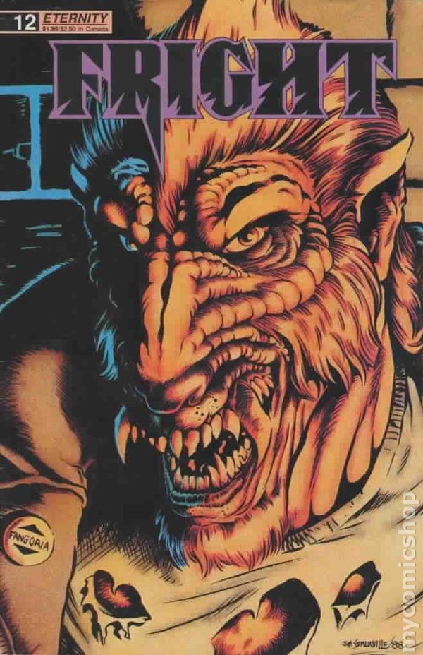 Fright #12 FN 1989 Stock Image