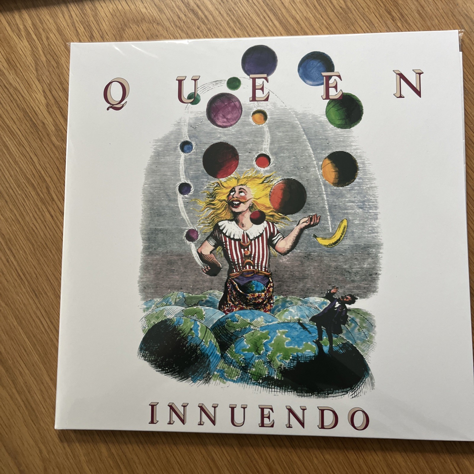 Queen Innuendo Blue and Purple Coloured Vinyl 2lp From Box Set.