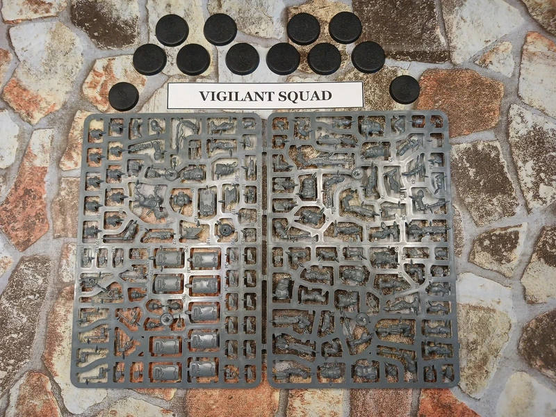 Imperial Agents Warhammer 40k – x1 Vigilant / Exaction / Subductor Squad