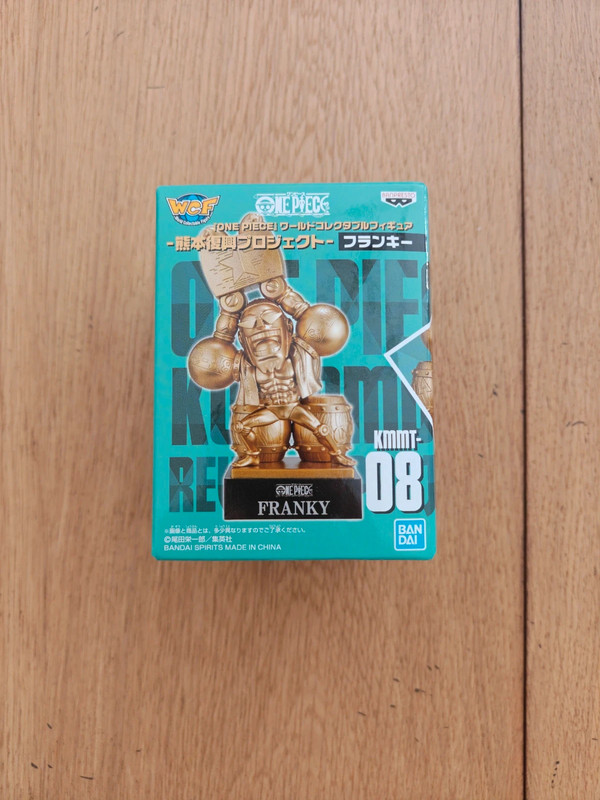Figurine statue OR One Piece Franky WCF Kumamoto Revival Project Japon kmmt-08