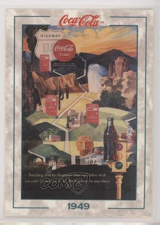 1994 Collect-A-Card La Collezione Coca-Cola Serie 2 1949 #106 0s5