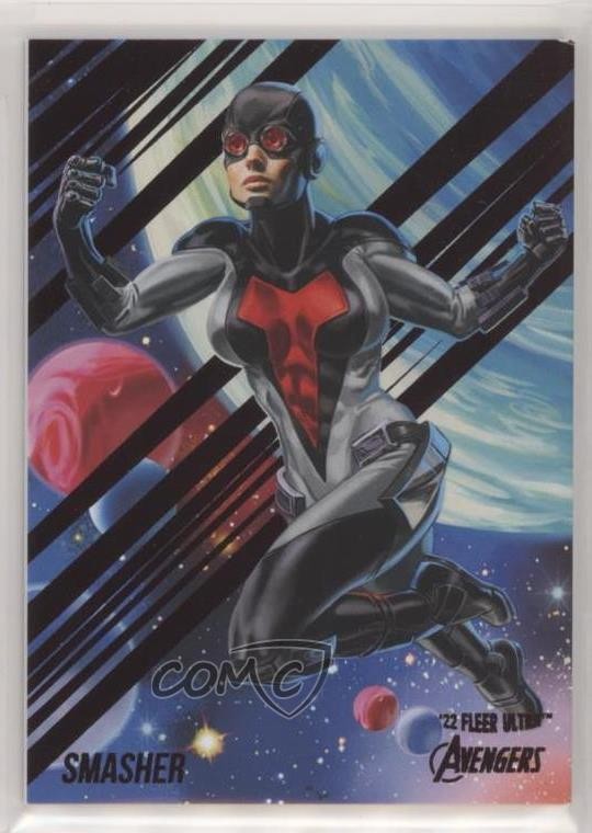 2022 Fleer Ultra Avengers Burgundy Foil 139/141 Smasher #66 gd1