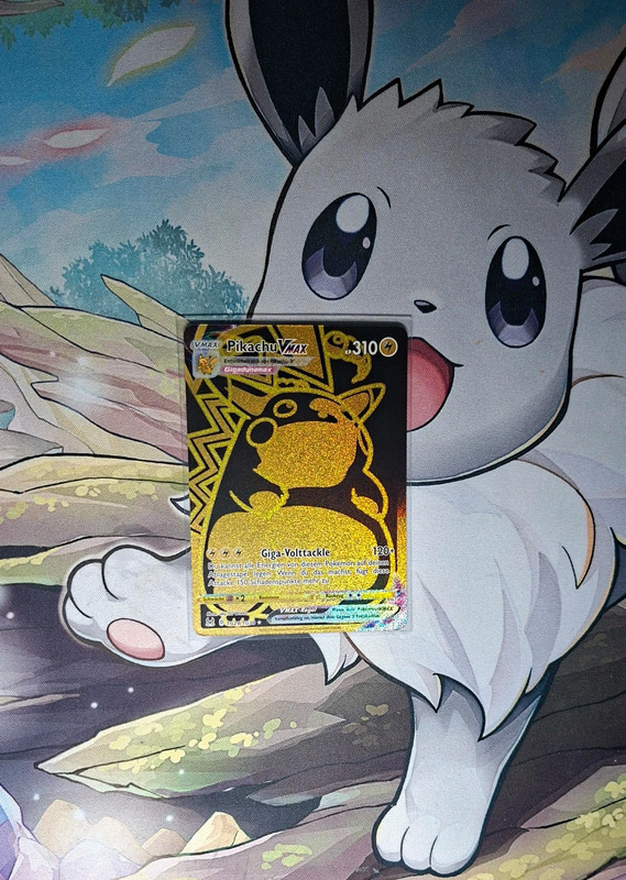 Pikachu Vmax Gold Gigadynamax