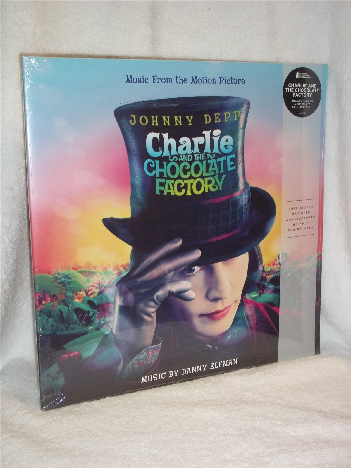 Charlie And The Chocolate Factory Motion Picture Soundtrack (VINYL LP, 2020) NEW