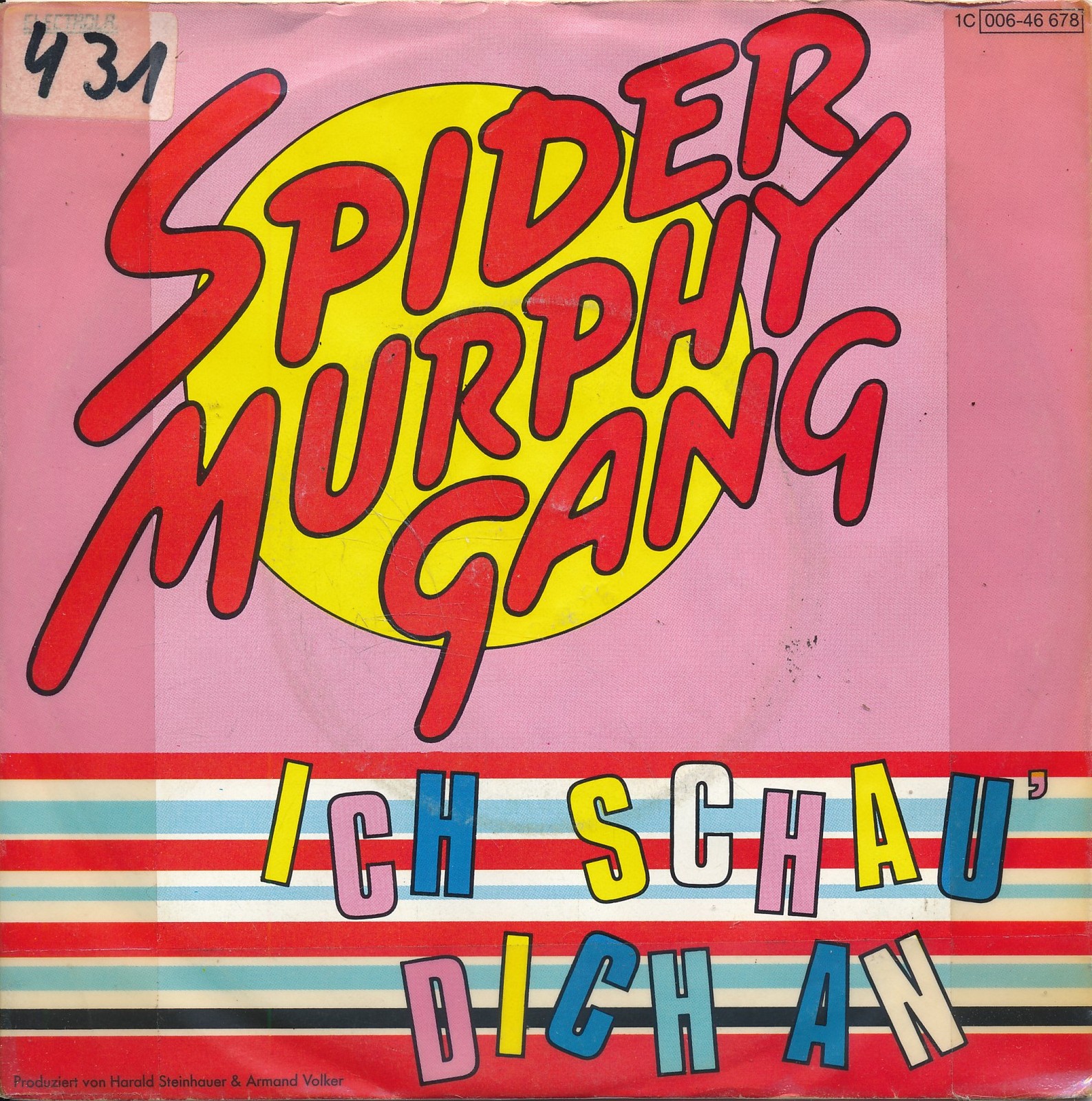 Ich schau dich an - Spider Murphy Gang - Single 7" Vinyl 199/02