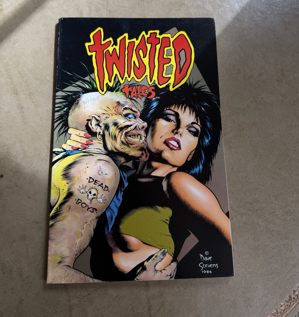 Twisted Tales #1 1987 Eclipse Comics copertina Dave Stevens fine quasi nuovo
