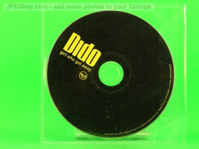 DIDO GIRL WHO GOT AWAY (U1) CD Album  SONY MUSIC