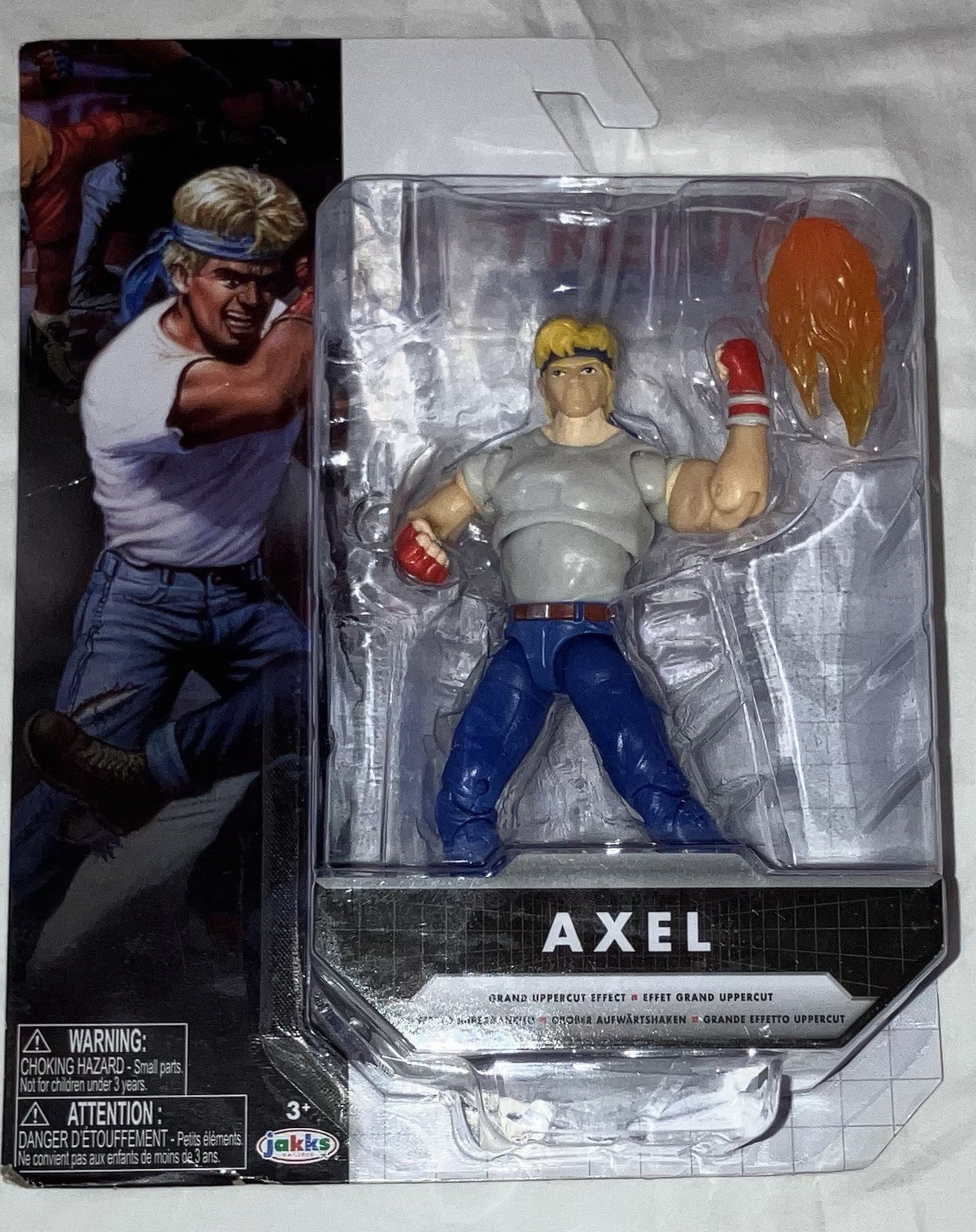 New Sega - Axel - Streets of Rage - 4” Action Figure JAKKS Pacific