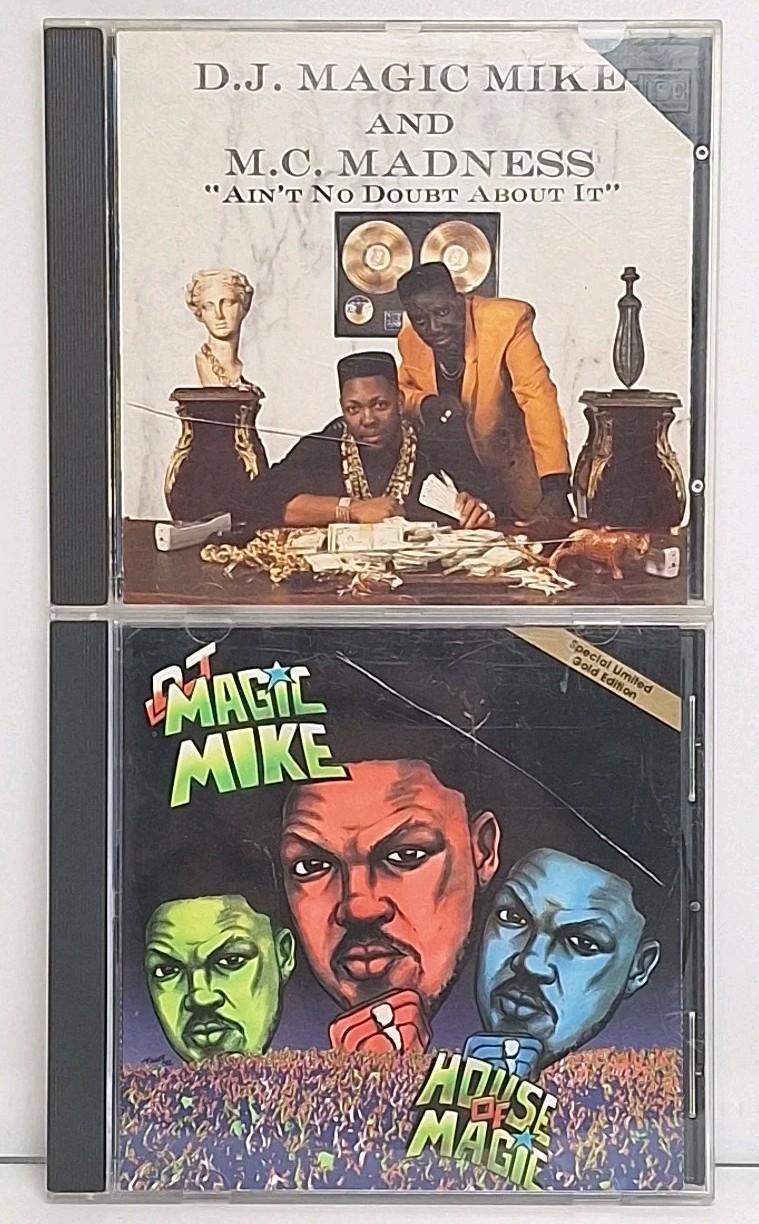 D.J. Magic Mike & M.C. Madness House Of Magic 3 Track Cd Ant No Doubt About It 