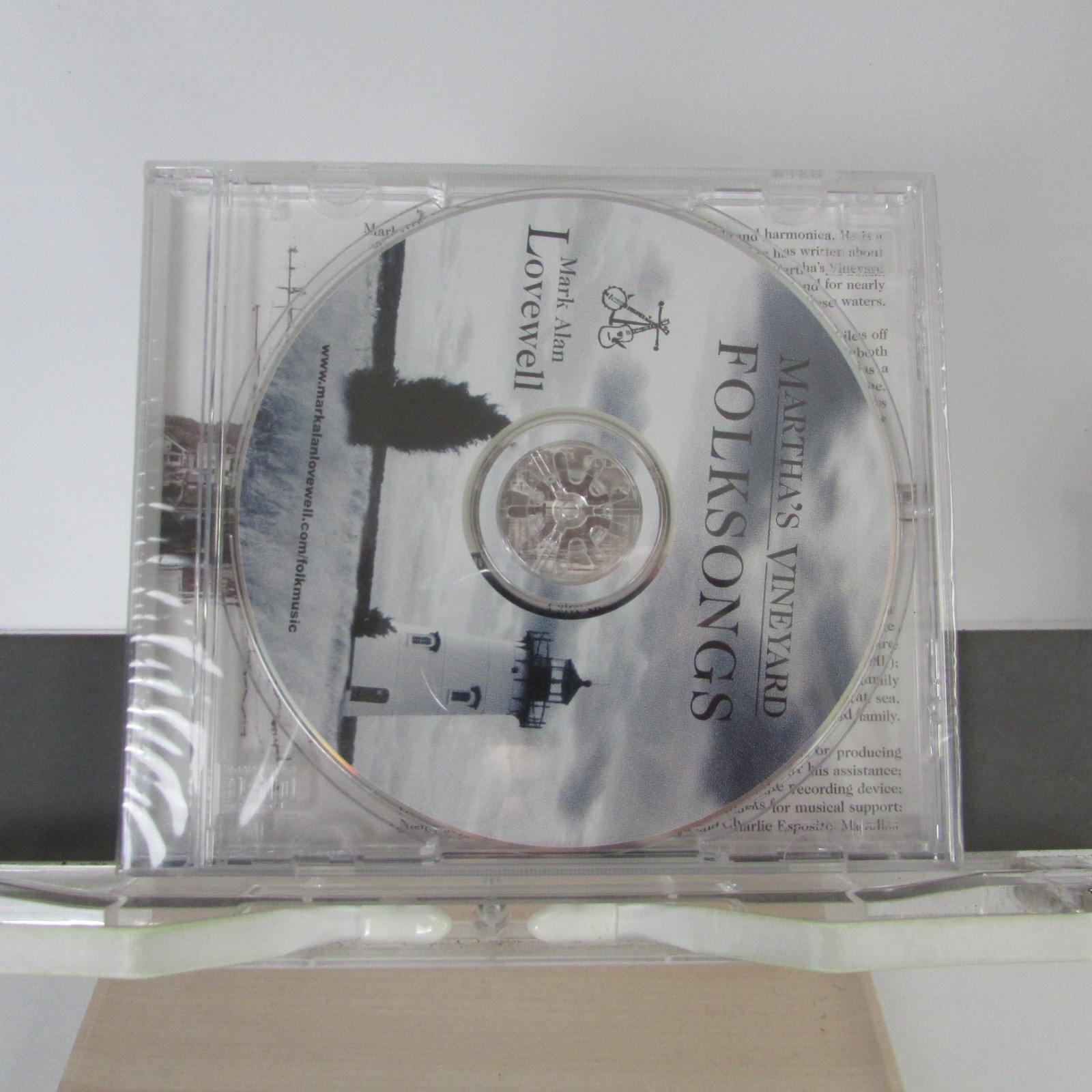 Mark Alan Lovewell Martha's Vineyard Folksongs Audio CD Sealed 2005 Sea Shanties