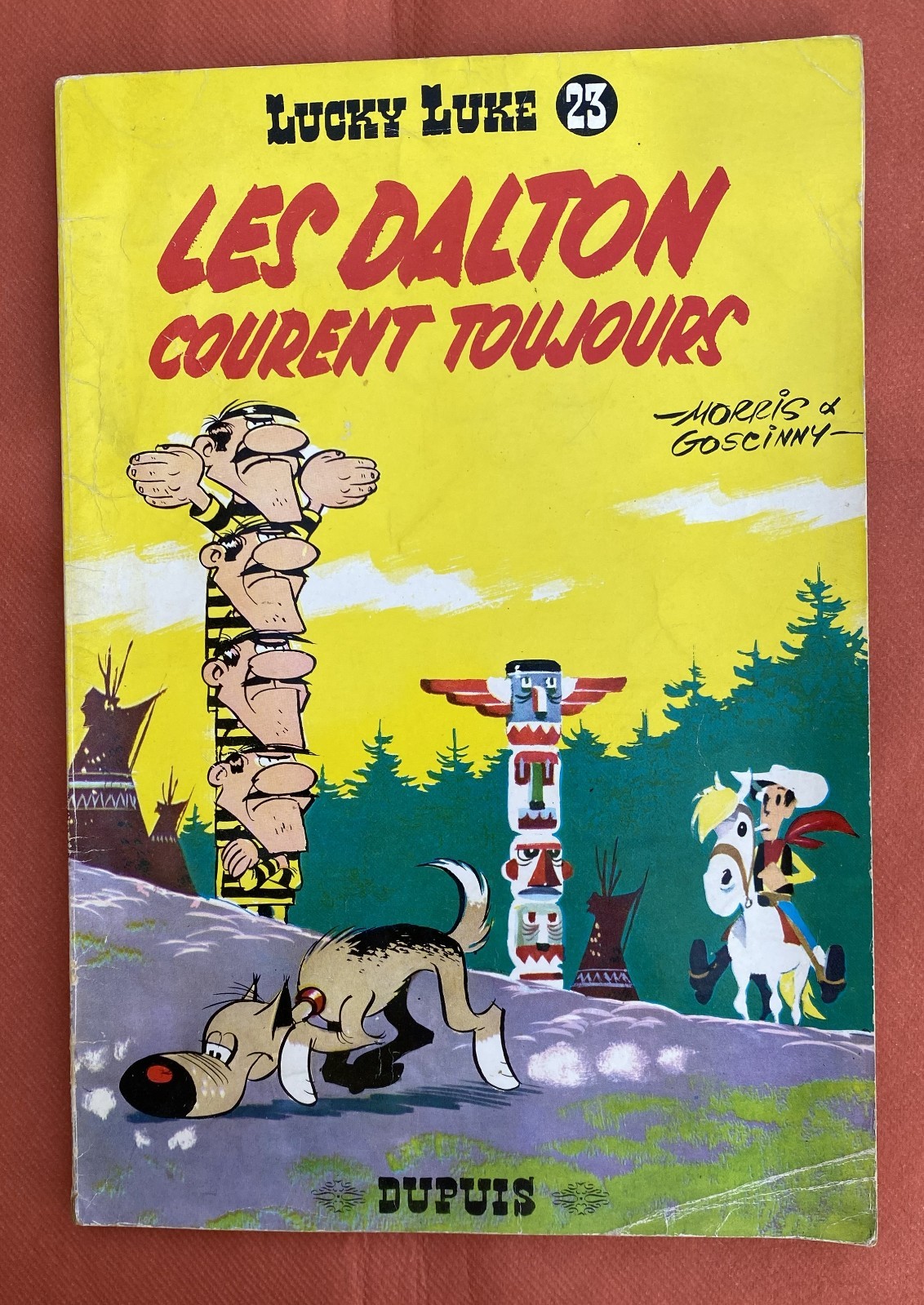 LUCKY LUKE 23 : LES DALTON COURENT TOUJOURS 1964 - MORRIS / DUPUIS