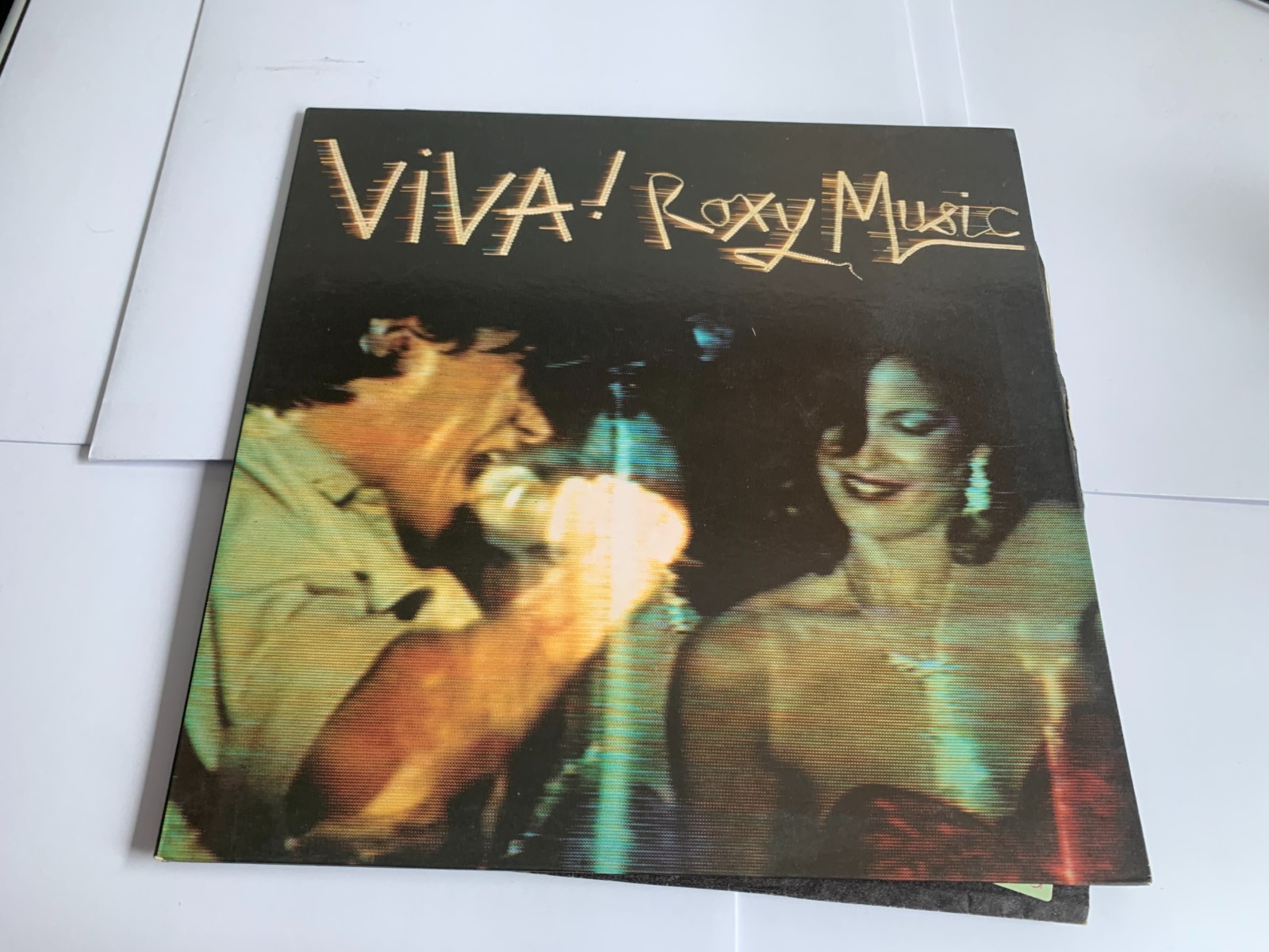 Roxy Music – Viva ! The Live Roxy Music Album. Vinyl LP (1977) EX/EX