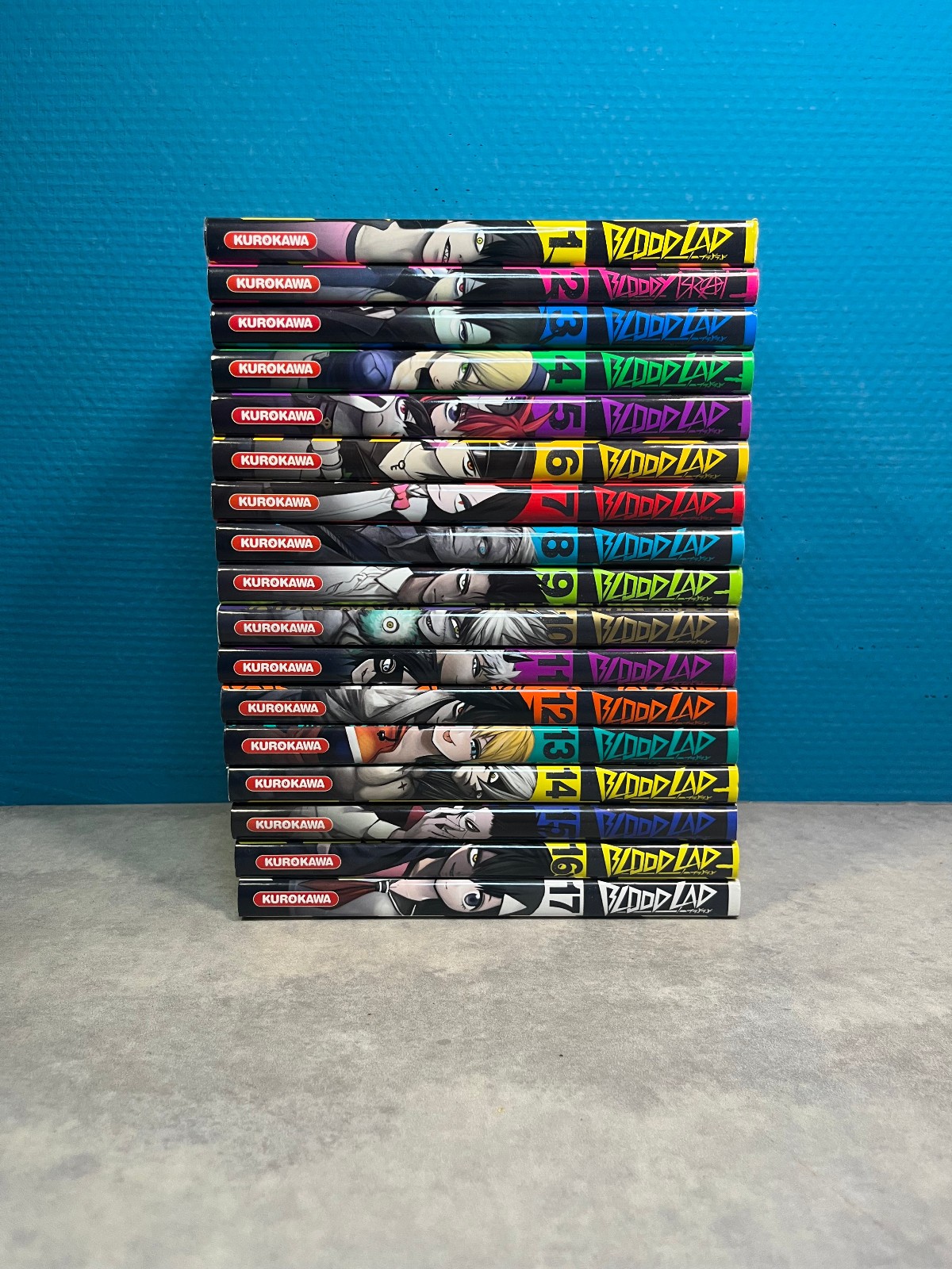 manga : blood lad - collection complete 17 tomes