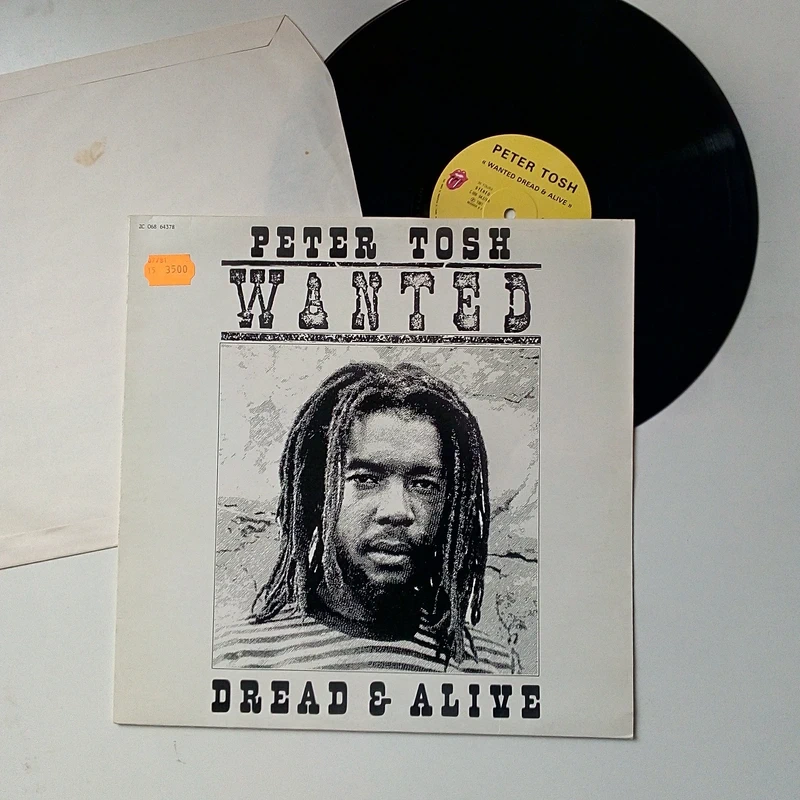 Peter Tosh - Wanted Dread & Alive (33 tours français)