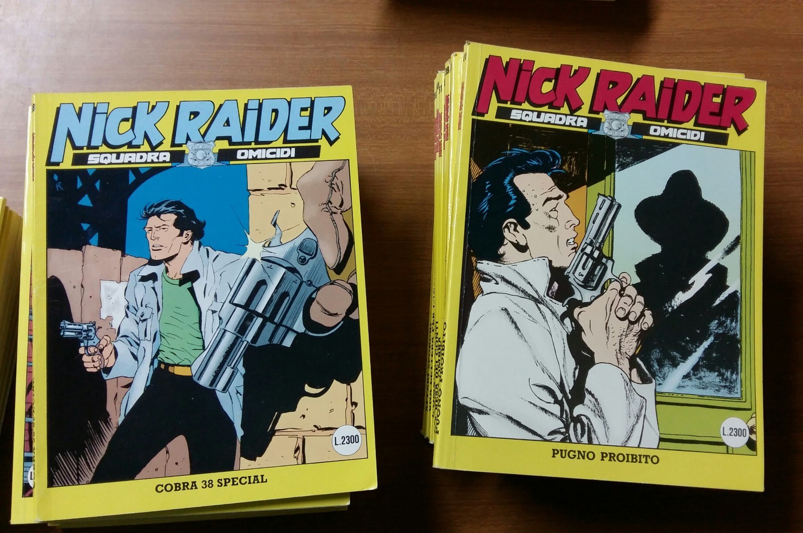 NICK RAIDER FUMETTI DAL N. 1 AL N. 70 CON 2 O 3 MANCANTI
