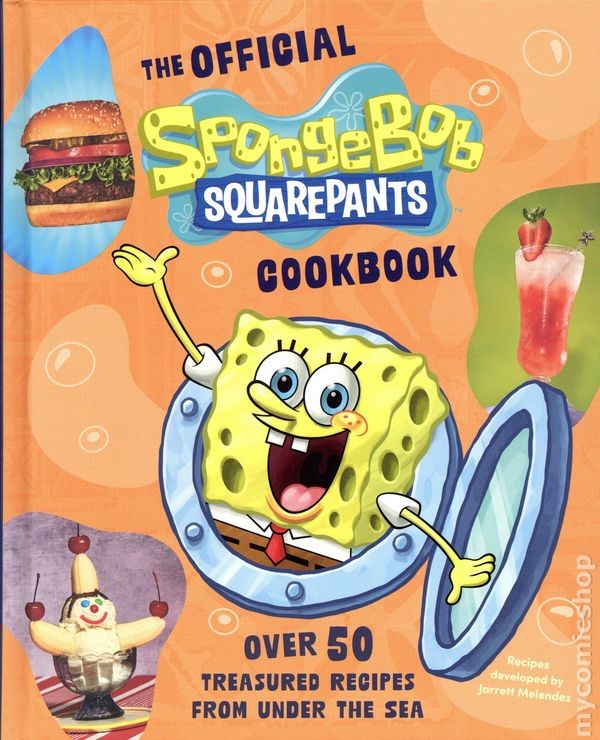 Libro di cucina ufficiale SpongeBob SquarePants HC #1-1ST NM 2026 immagine stock