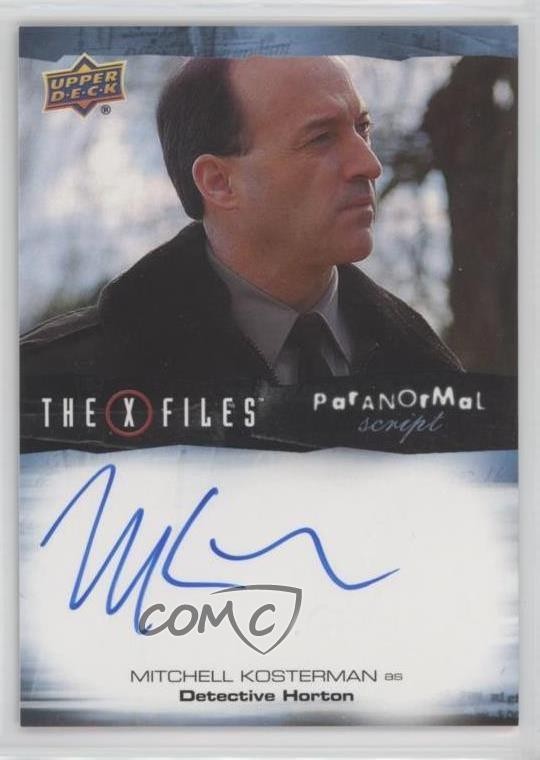 2023 The X-Files Monsters of Week Edition Mitchell Kosterman as #A-MK Auto 0b3
