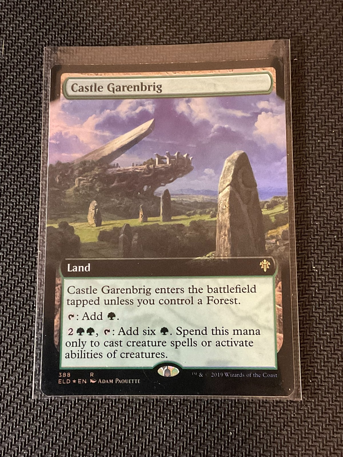 MTG Magic the Gathering Castle Garenbrig 388 Throne of Eldraine LP FOIL