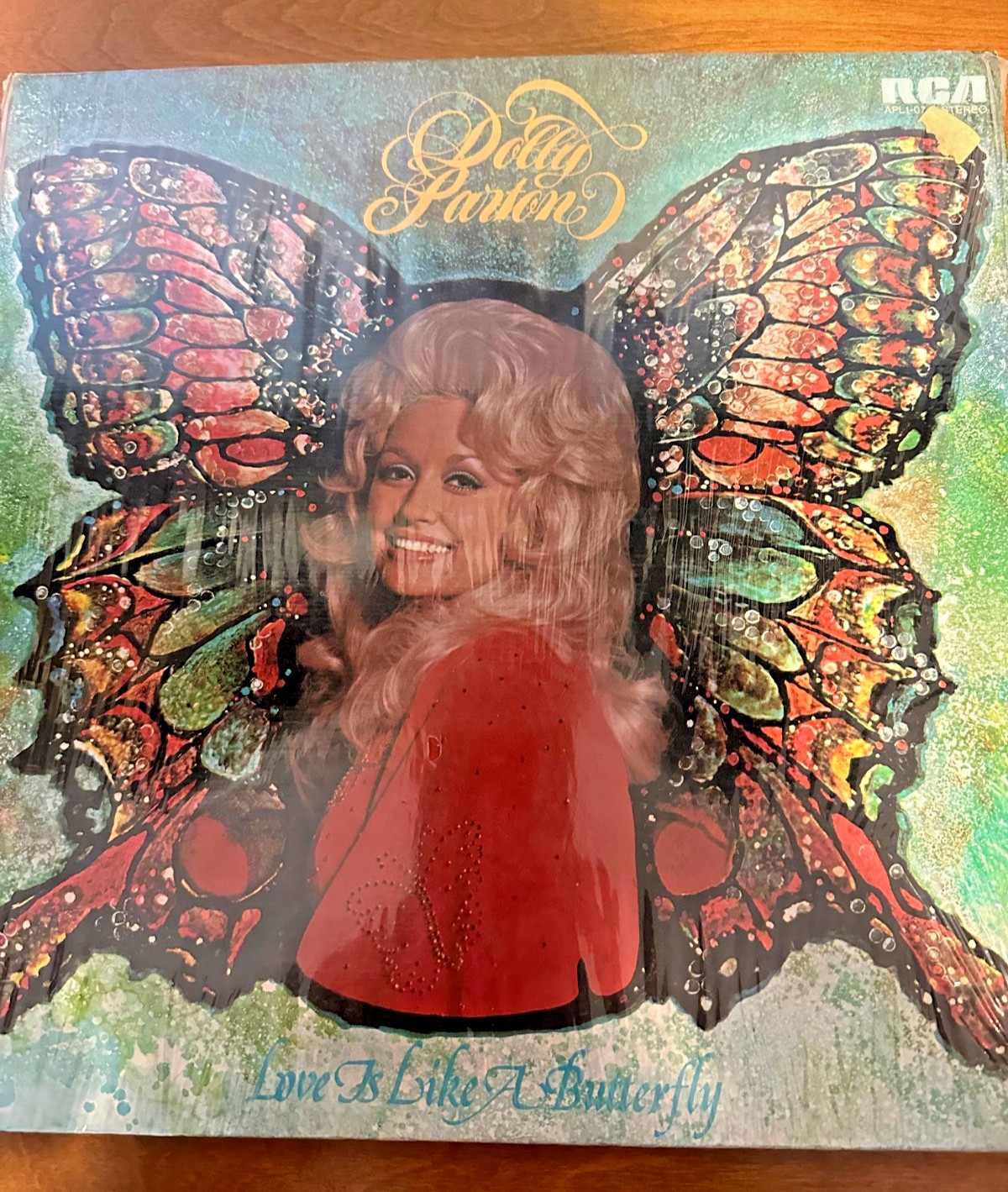 Dolly Parton Love Is Like a Butterfly RCA Victor 12" LP Vinyl 1974 Rare!