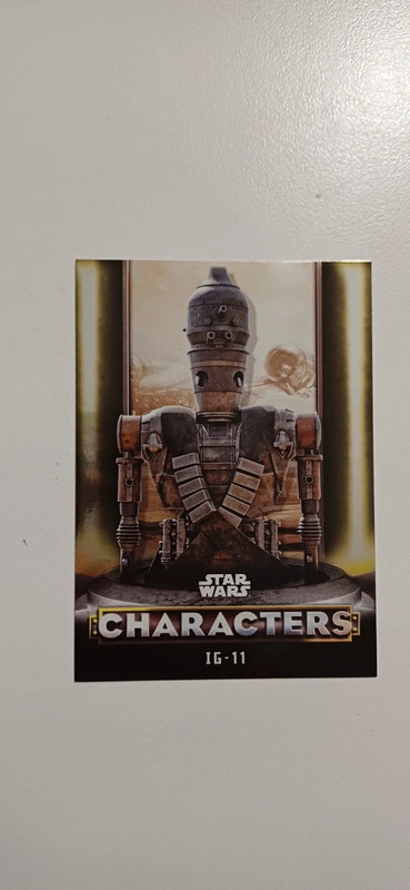 "The Mandalorian" Topps Card IG-11