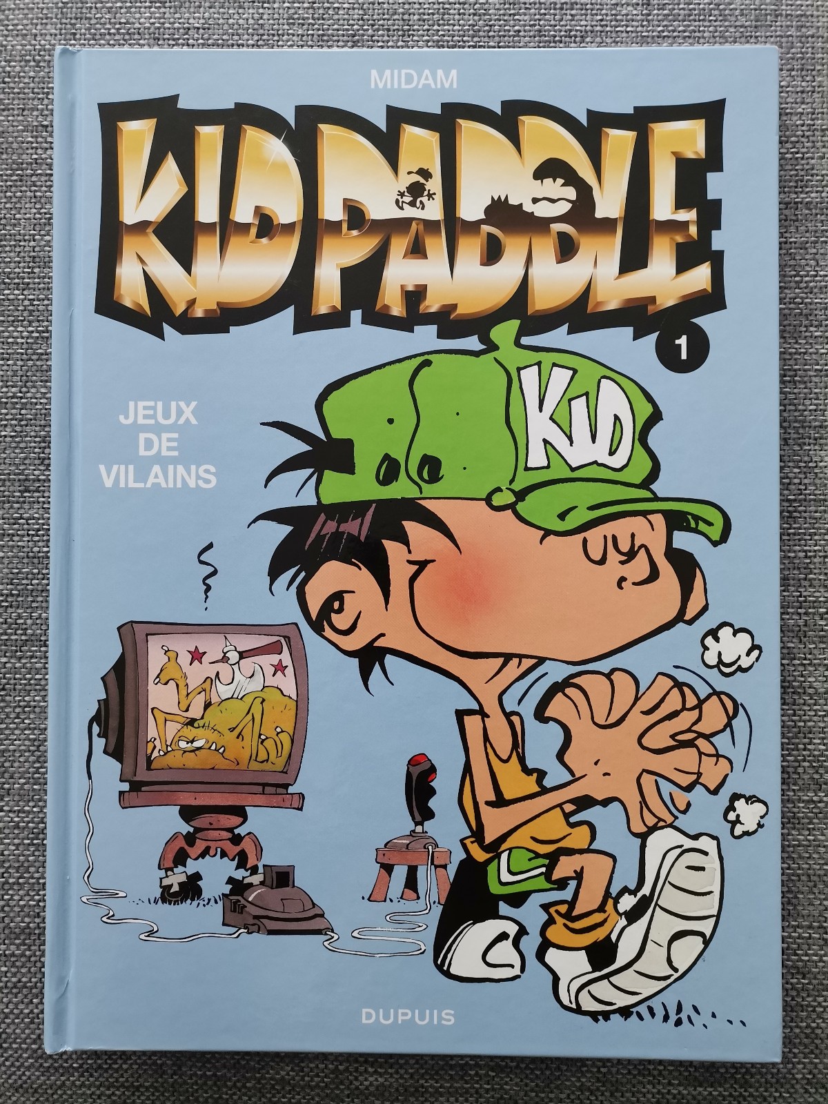 BD Kid Paddle 1 Jeux de vilains par Midam chez Dupuis 1ère édition