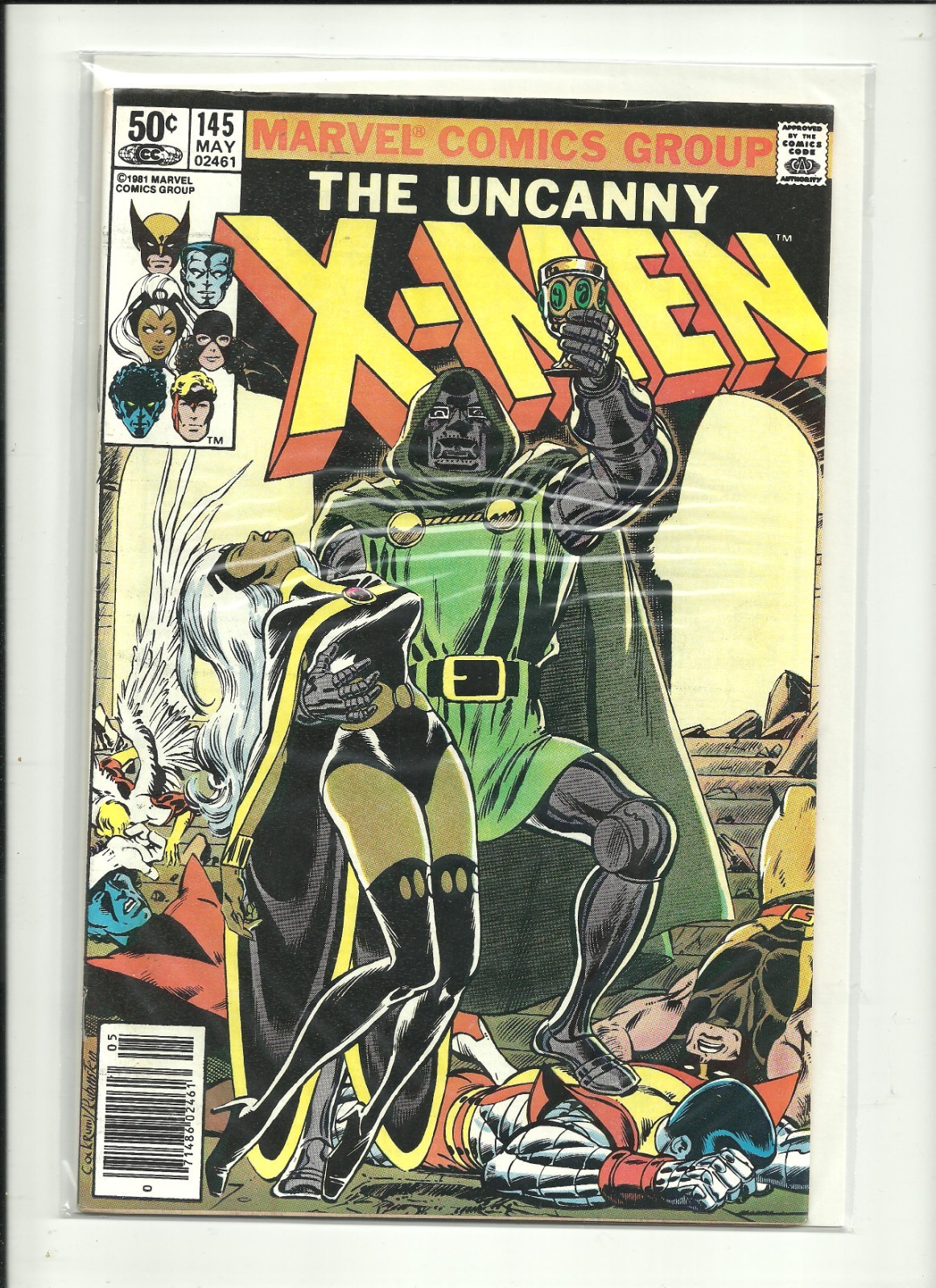 The Uncanny X-Men 145 Newsstand $25.00 BIN