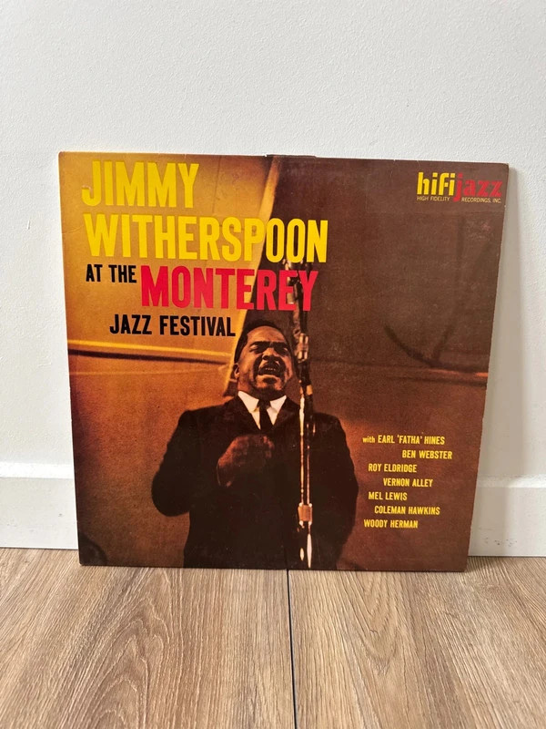 Jimmy Whitherspoon - At Monterey festival (press Sp)