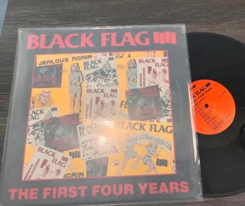 Vinyl record black Flag - the First four years OG