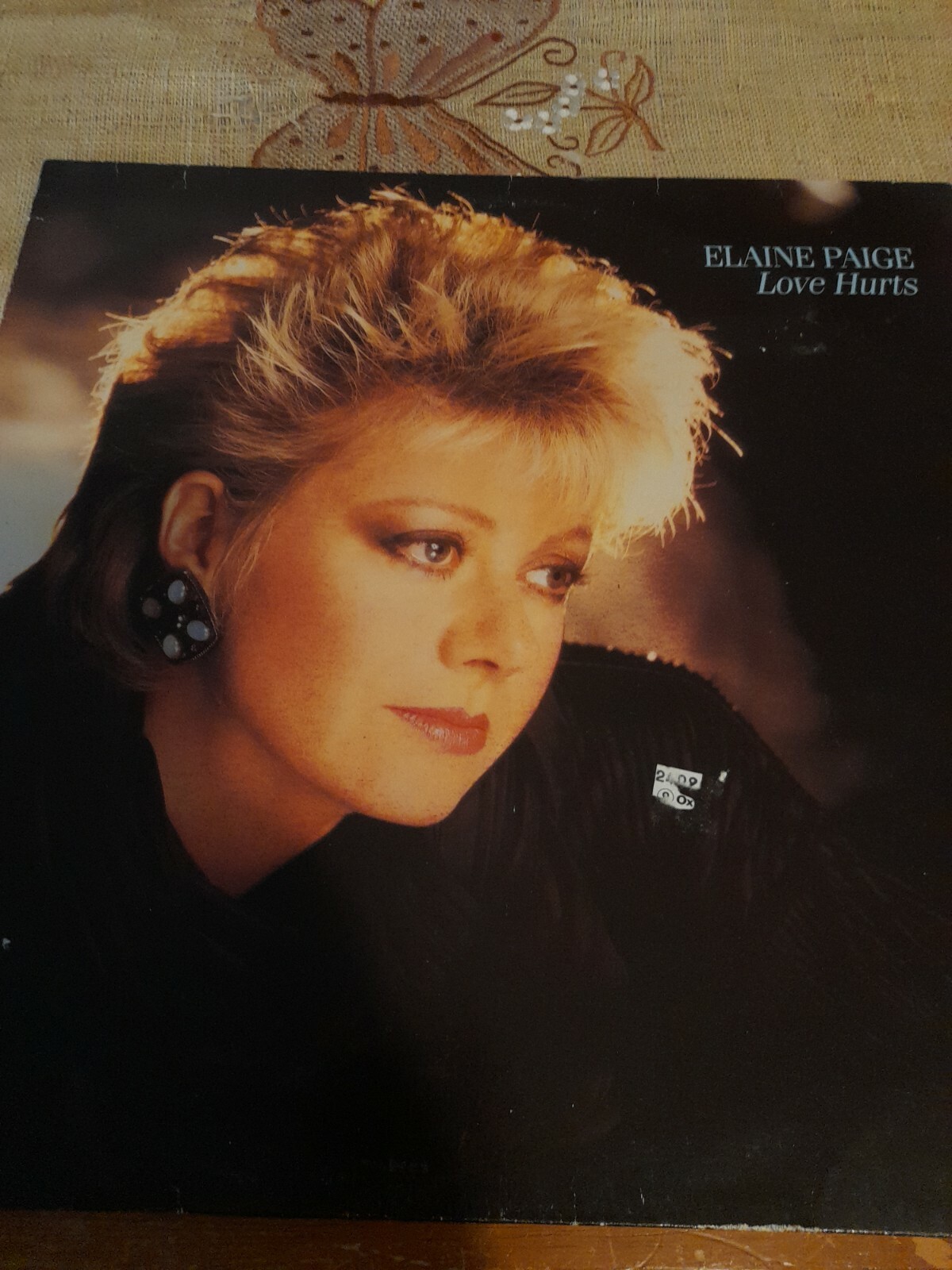 ELAINE PAGE - Love Hurts [Vinyl LP,1985] UK WX28 Pop Vocal EXC inner word sleeve