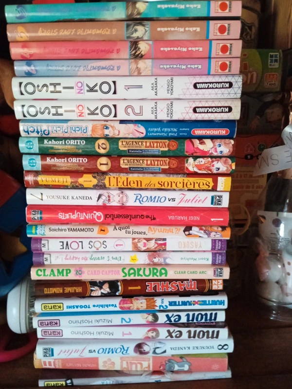 Manga divers lot de 23livres