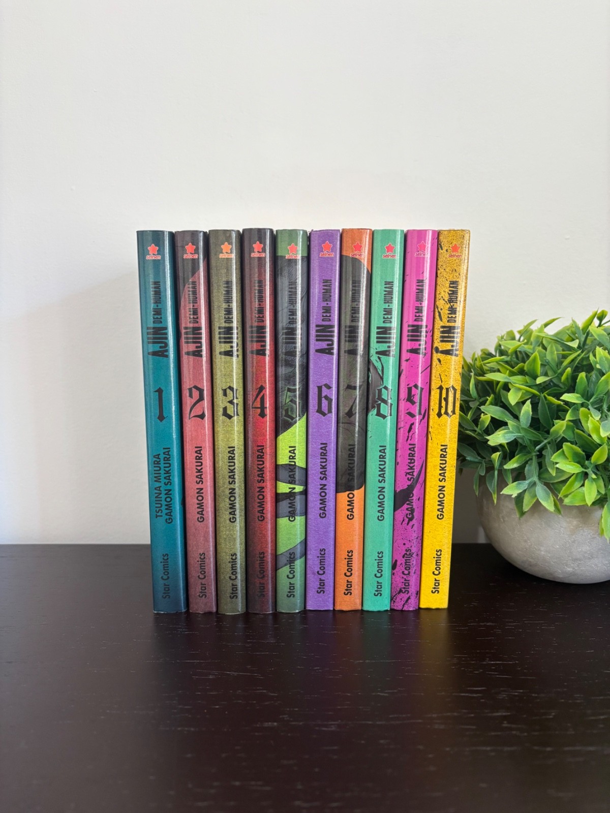 AJIN DEMI-HUMAN Lotto Manga 1-10 Serie Star Comics Edizione Italiana Gamon Sakur