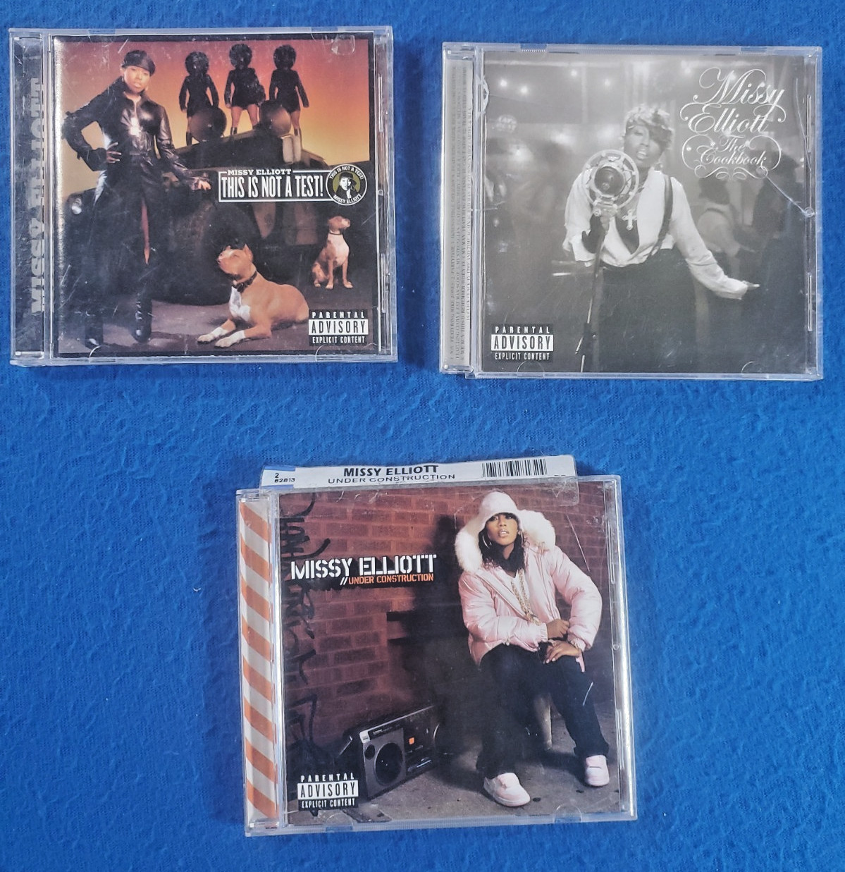 Missy Elliott CD Lot Under Construction This Is Not A Test Rap Hip Hop Album Bun