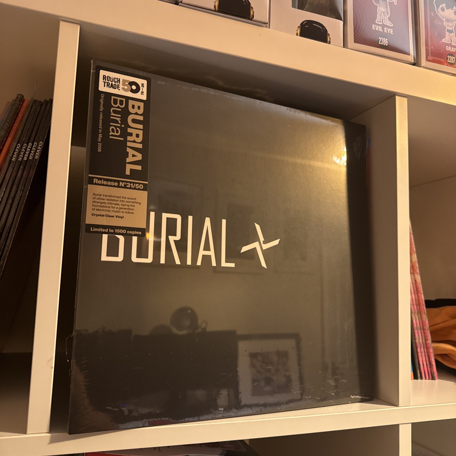 Burial Burial RT 50th Anniversary Crystal Clear Colored Vinyl 2LP