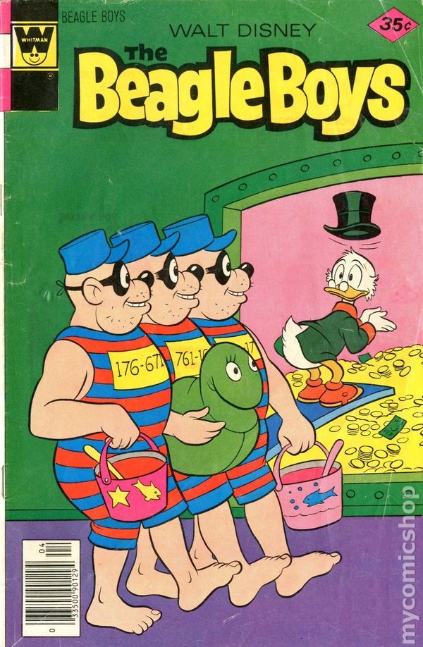 Beagle Boys #41 VG 1978 Whitman Stock Image Low Grade
