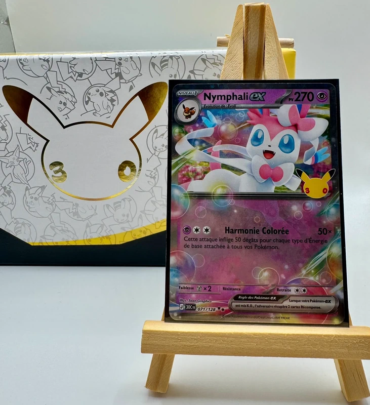 Carte Pokémon 30 ans Nymphali ex