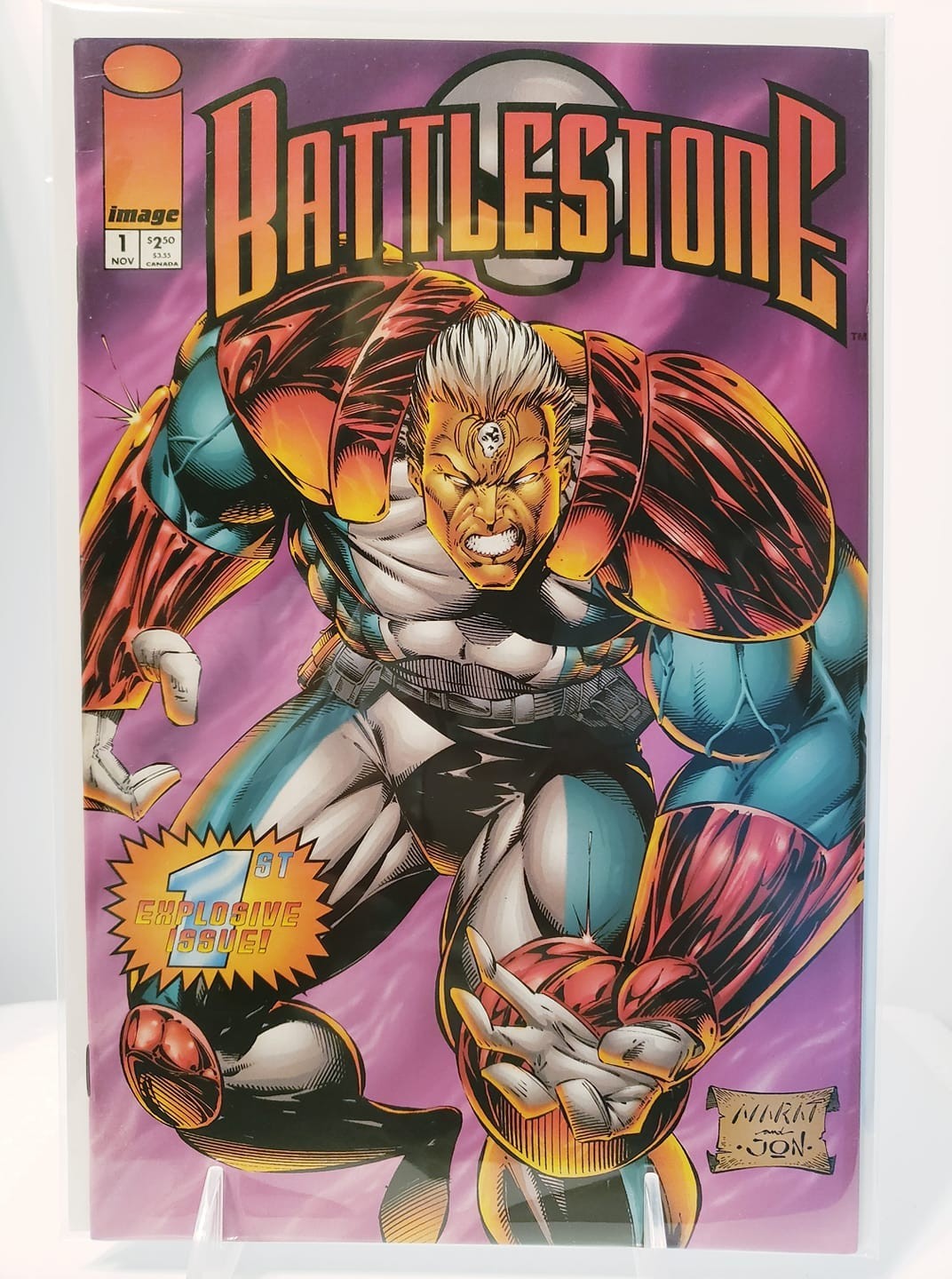24533: IMAGE COMICS BATTLESTONE #1 grado VF