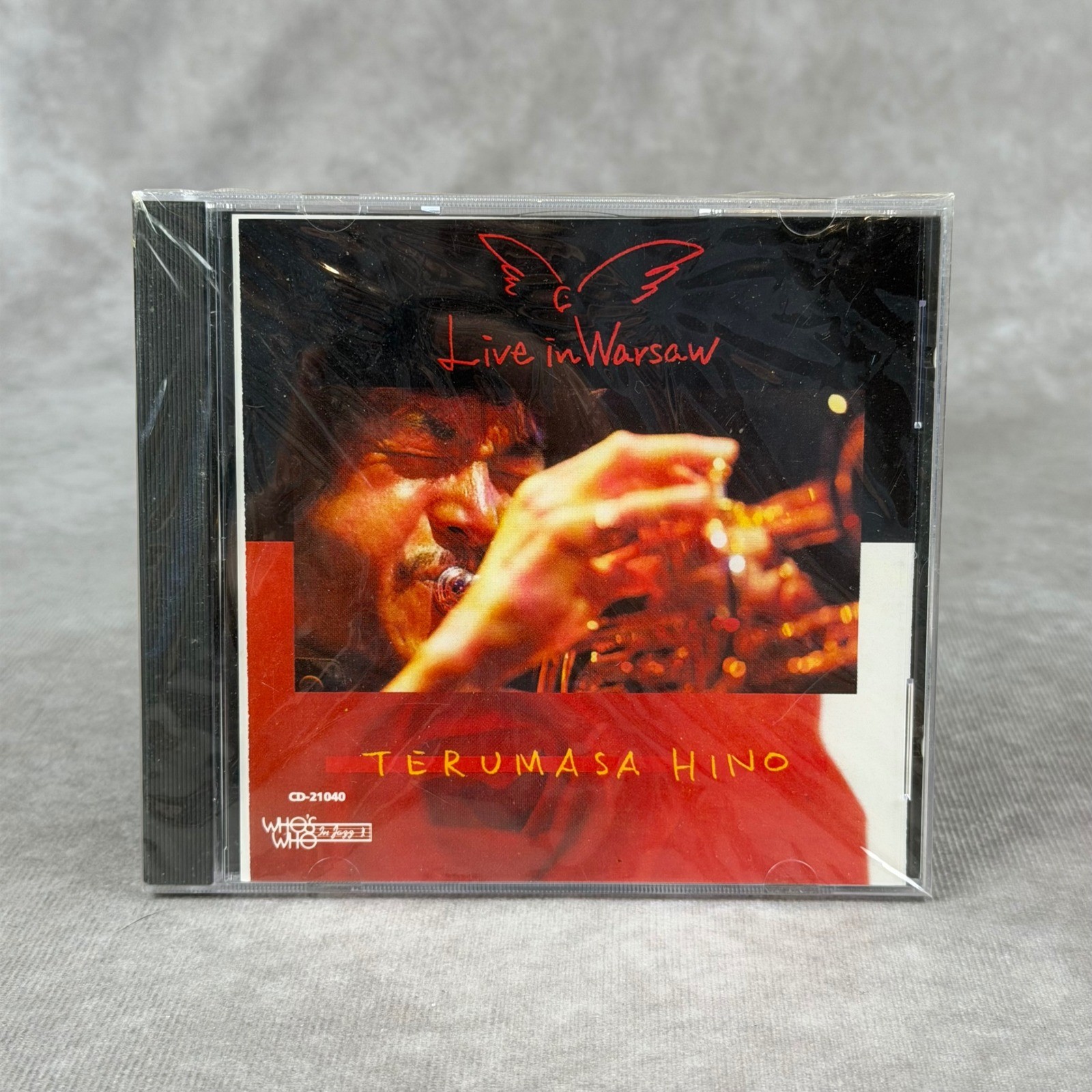 Terumasa Hino Live in Warsaw Jazz CD 1991 Who's Who in Jazz CD New Sealed