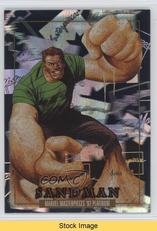 2024 Upper Deck Marvel Masterpieces '92 Holofoil Sandman #77 READ gz3