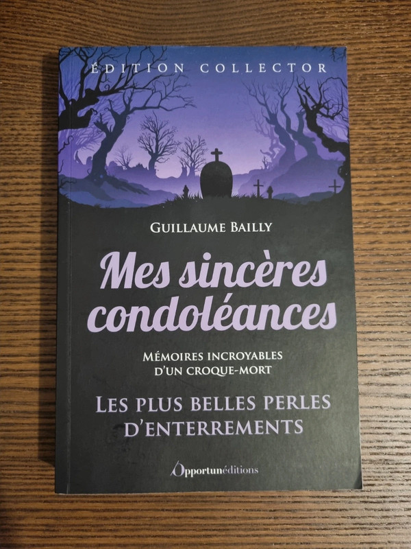 Mes sincères condoléances