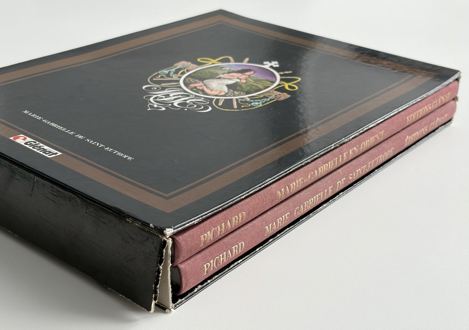 Coffret BD Marie-Gabrielle St Eutrope & Orient Georges Pichard Glénat Érotique
