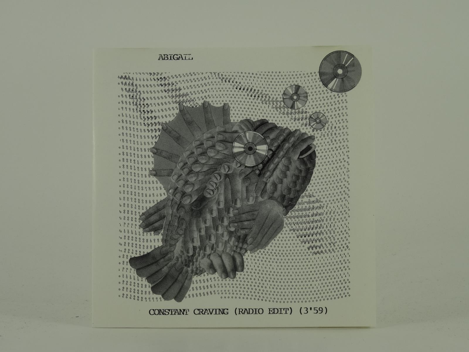 ABIGAIL CONSTANT CRAVING (C96) 1 Track Promo CD Single including Picture Sleeve 