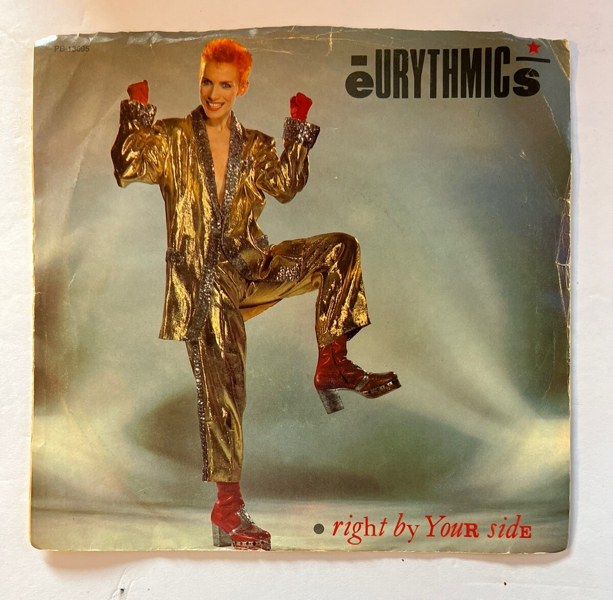 EURYTHMICS Right By Your Side / Party Mix 45 +PS RCA PB-13695 NEW UNPLAYED PS