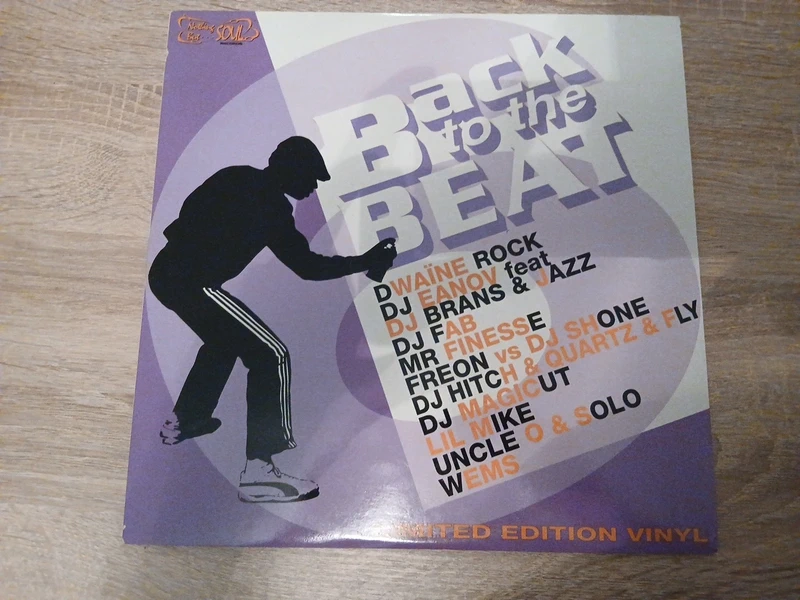 Vinyle pour la pratique du scratch - Back to the beat volume 6