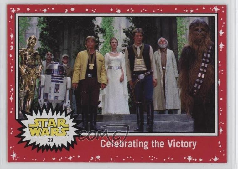 2017 Topps Star Wars: Viaggio negli Ultimi Jedi Bersaglio Rosso Han Solo Chewbacca 0a6