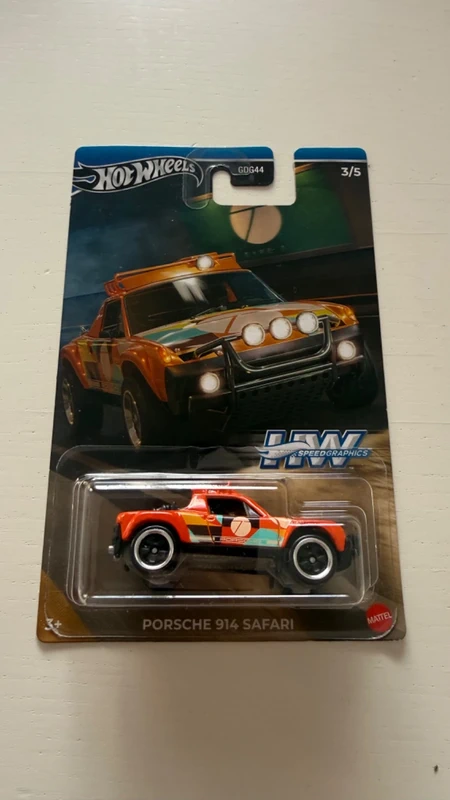 Hot Wheels Silver Porsche 914 Safari