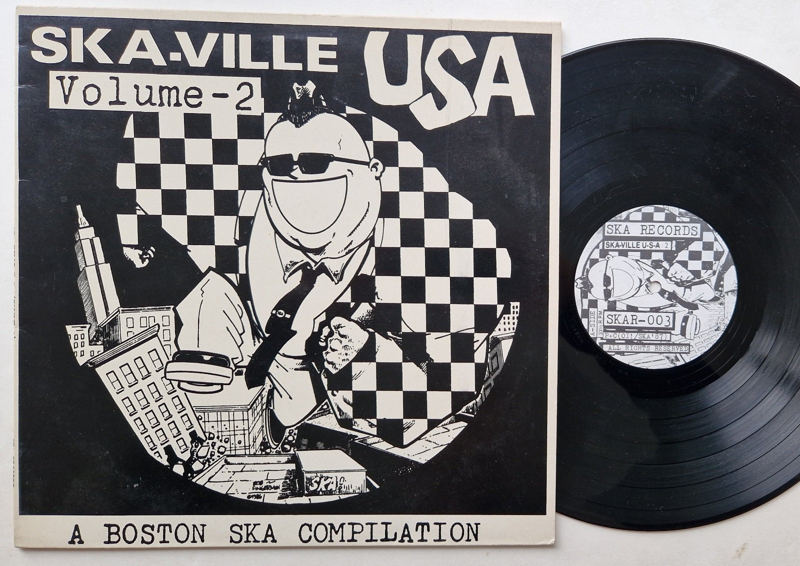 LP Ska Ville USA Volume 2 - VG++  Bim Skala Bim / Bosstones / Shy Five